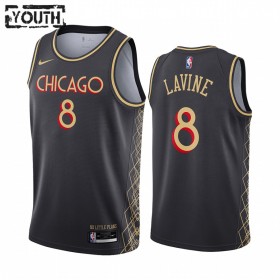 Camiseta Niños Chicago Bulls Zach LaVine 8 2020-21 City Edition Swingman